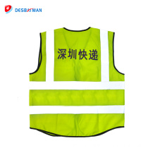 High quality safety Clothing Traffic Safety reflective Vest with ID pocket